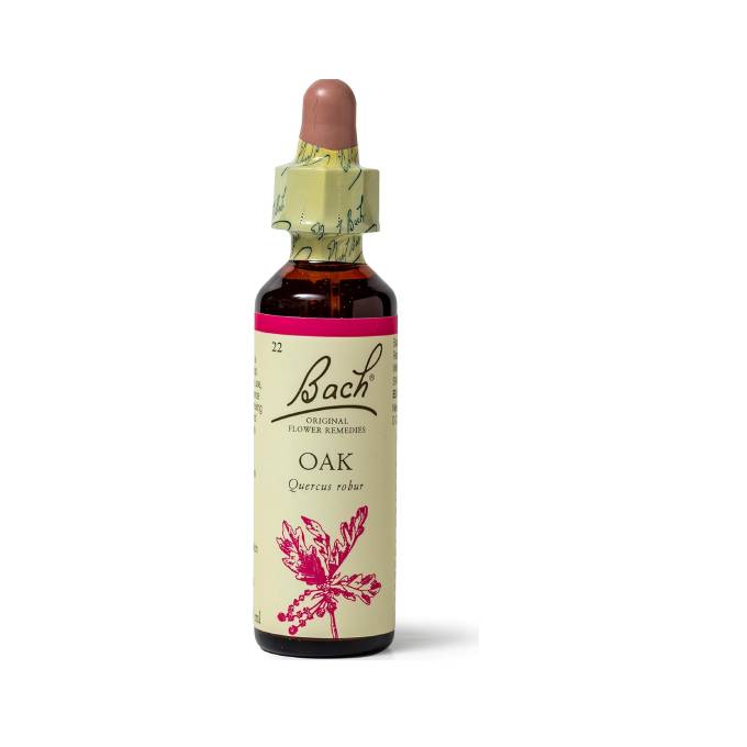 Bach Original Flower Remedies Oak, Natural Flower Essence 20ml
