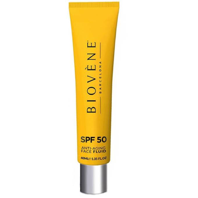 BIOVENE BARCELONA HYALURONIC SPF 50 Anti-Aging Face Fluid High Protection 40ml