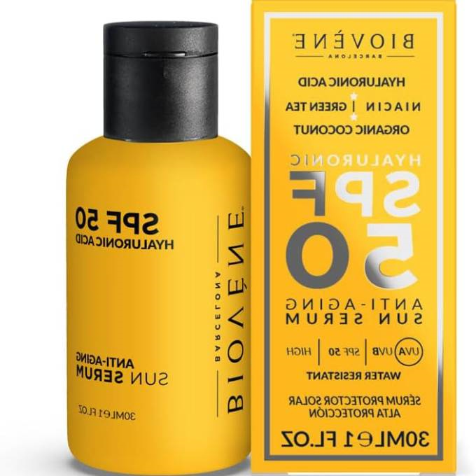 Biovene Hyaluronic Anti-Aging Moisturising Sun Serum - SPF50 30ml