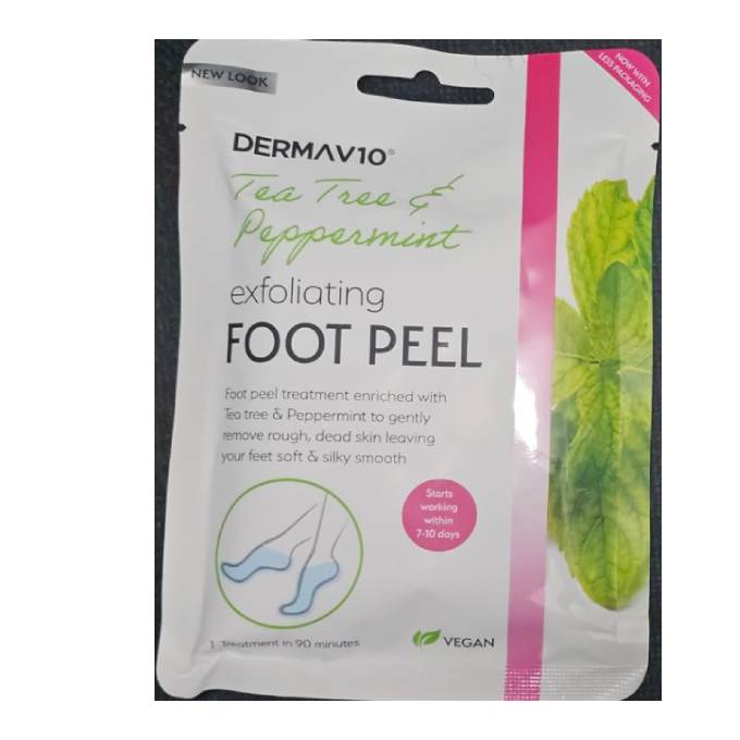Derma V10 Exfoliating Foot Peel Mask