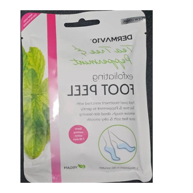 Derma V10 Exfoliating Foot Peel Mask