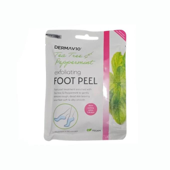 Derma V10 Exfoliating Foot Peel Mask