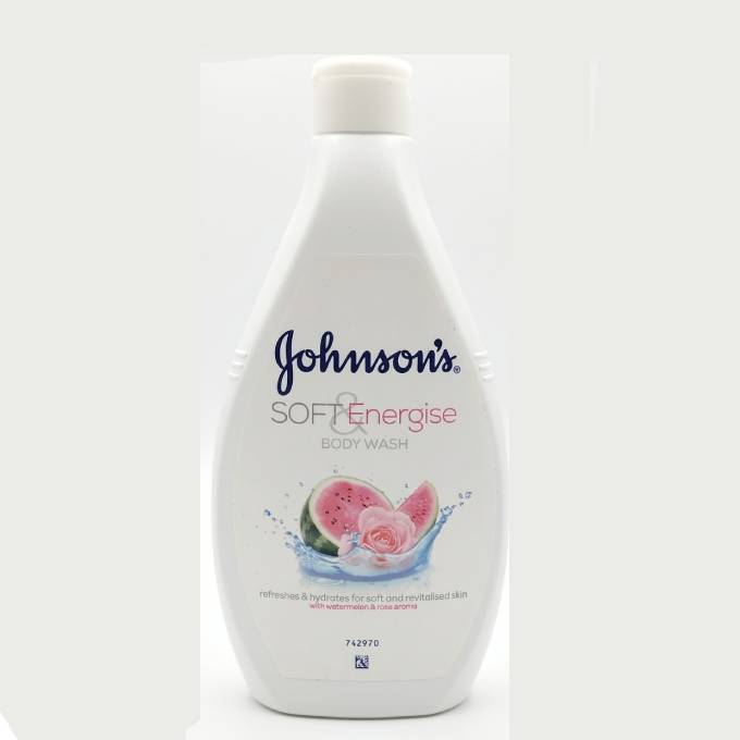 Johnson & Johnson Soft Energise Body Wash 400ml