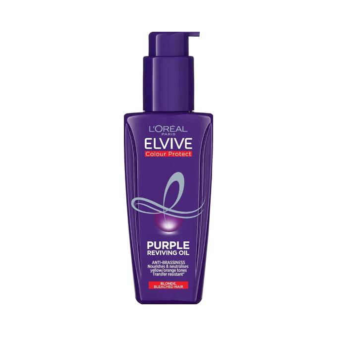 LOreal Paris Elvive Colour Protect Purple Anti-Brassiness Hair Oil 100ml