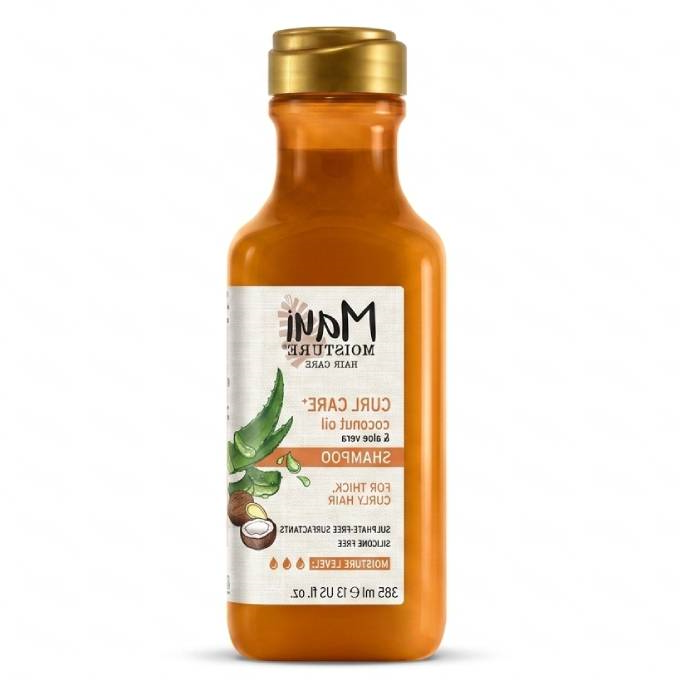 Maui Moisture Curl Care + Coconut Oil Shampoo, with Aloe Vera, for Thick & Curly Hair 385ml