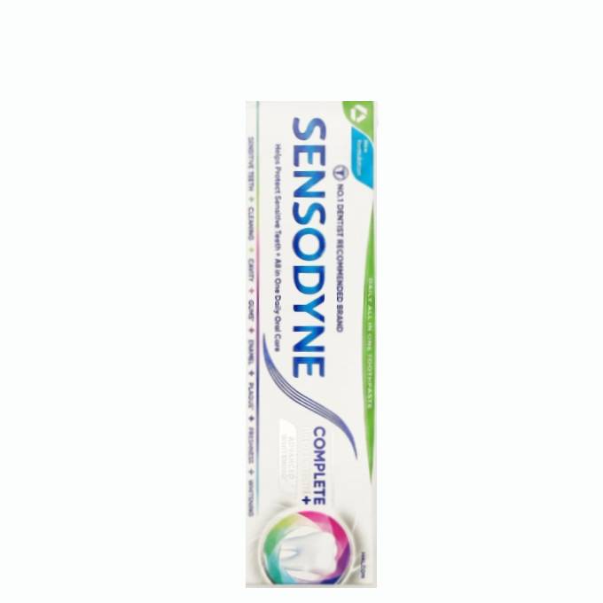 Sensodyne Toothpaste Complete Protection+, Daily Advanced Teeth Whitening Toothpaste 75ml
