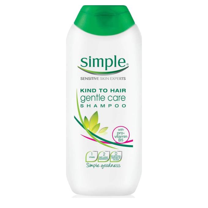 Simple Unscented Shampoo for Dry Scalp 200ml